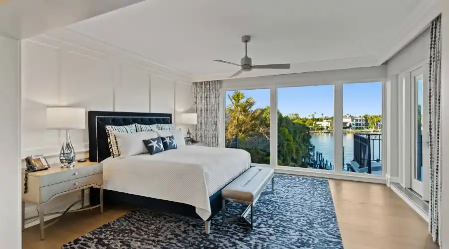 Master Bedroom with view